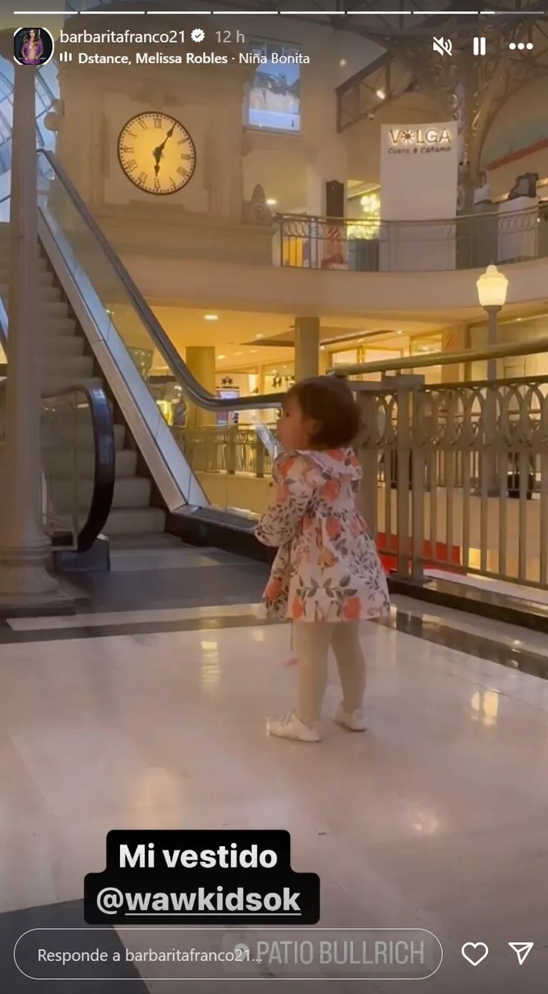 Video: así fue la salida al shopping de Sarah Burlando y Ana García Moritán 