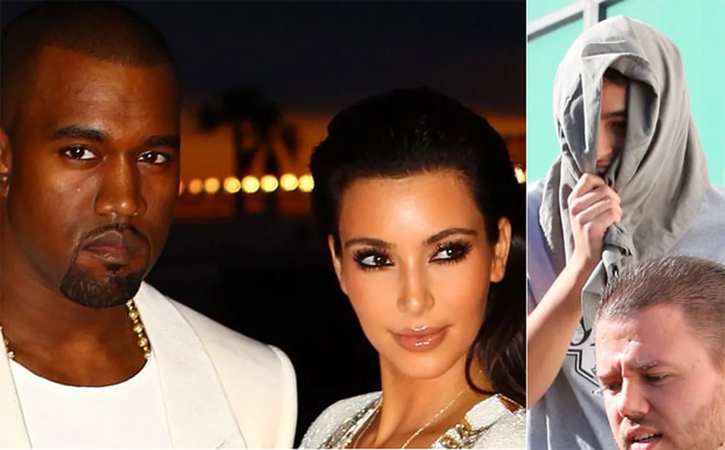 Kim Kardashian dijo que la amenazaron de muerte y Kanye West la defendió a las piñas. (Foto: Web/X17online.com)