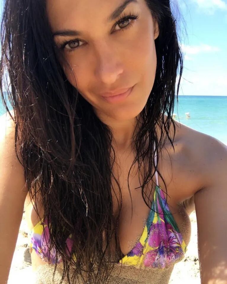 El lomazo de Silvina Escudero durante sus vacaciones en Miami: "Último día"
