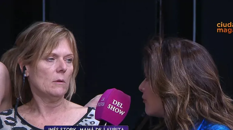 Inés Stork: "Estoy harta que cuestionen a Laurita"