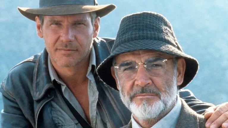  El adiós de Harrison Ford a Sean Connery, su padre en Indiana Jones: Dios, lo pasamos bien