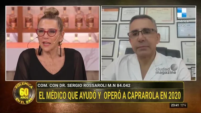 El cirujano de Mariano Caprarola, después de Lotocki, habló del material que encontró: “No apto para humanos”