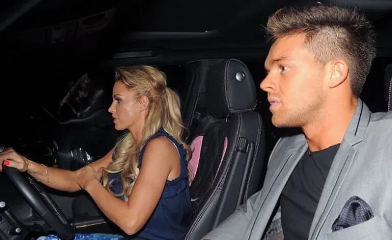 Leandro Penna y Katie Price. (Foto: Dailymail)