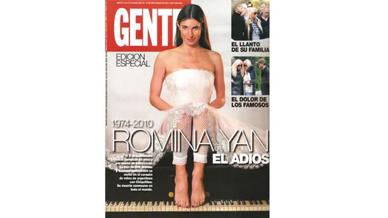 La cobertura de Romina Yan en las revistas