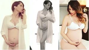 La primera producción de Vanesa Carbone, embarazada de 5 meses (Fotos: Instagram)