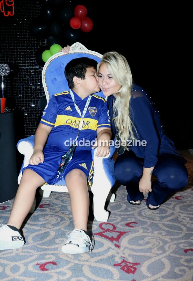 Las fotos del cumpleaños de Dieguito Fernando Maradona: fiesta con los colores de Boca y mucho amor con Verónica Ojeda