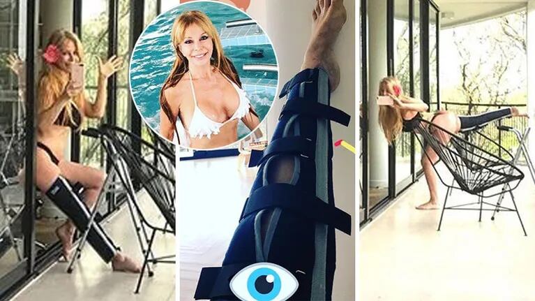 Graciela Alfano y su rehabilitación en bikini. (Foto: Instagram)