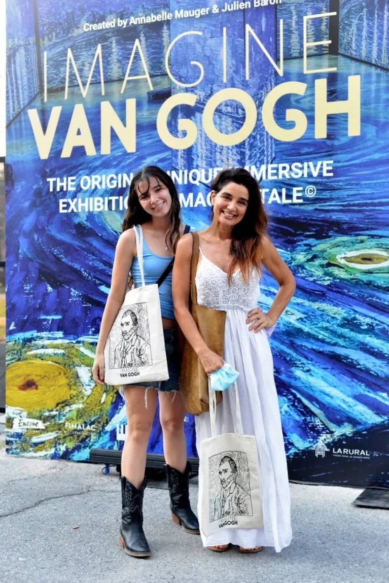 Imagine Van Gogh en La Rural: los looks de los famosos que dijeron presente 