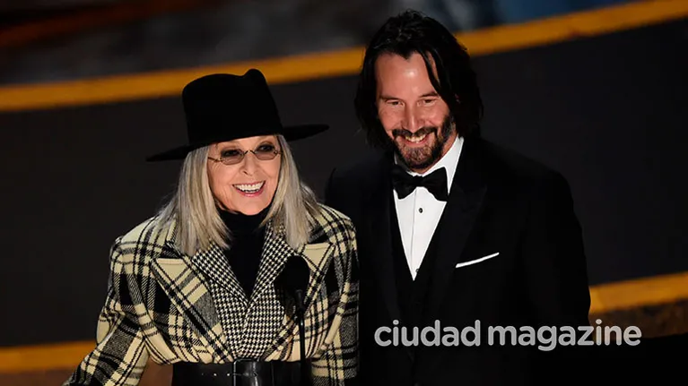 Diane Keaton y Keanu Reeves, presentadores en los Oscar 2020