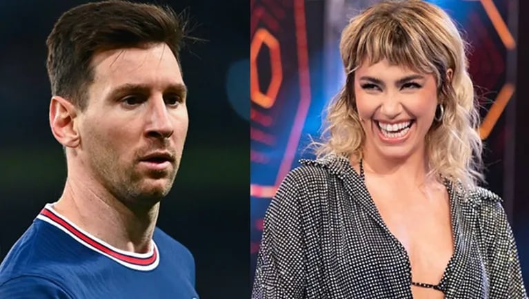 Lali Espósito se disculpó con Lionel Messi por los videos que comparte.