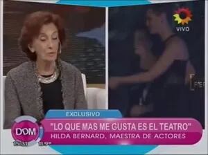 El video de la deliciosa entrevista a Hilda Bernard en el Diario de Mariana