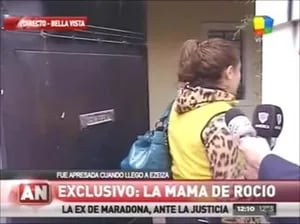 La madre de Rocío Oliva, explosiva contra Diego tras la detención de su hija: "Maradona es mala gente"