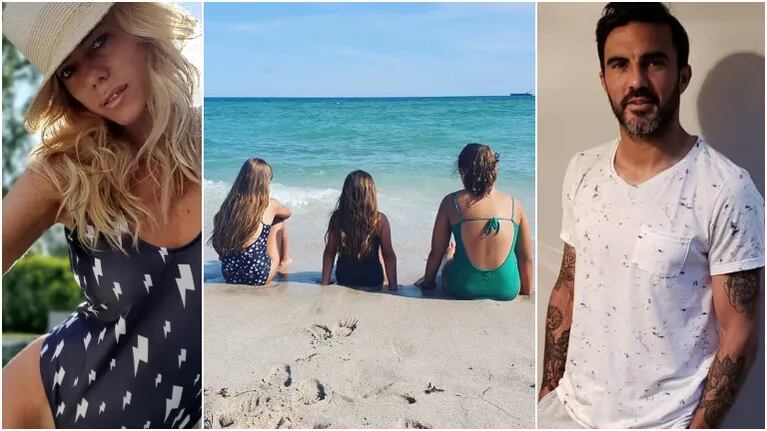 El enojo de Nicole Neumann por no poder mostrar a sus hijas tras la medida cautelar que tiene con Cubero (Fotos: Instagram)