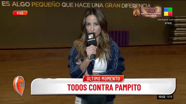 Escándalo en Intrusos: Lourdes Sánchez le pasó factura a Pampito, él se defendió ¡y se pelearon todos!