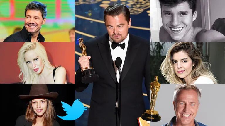 Los famosos argentinos también se entretuvieron con los Oscar: sus tweets más divertidos