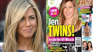 Jennifer Aniston estaría embarazada de mellizas. Fotos: Web.