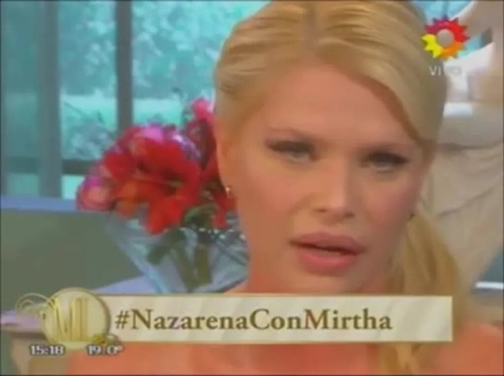 El drama de Nazarena Vélez en la mesa de Mirtha que emocionó a todos