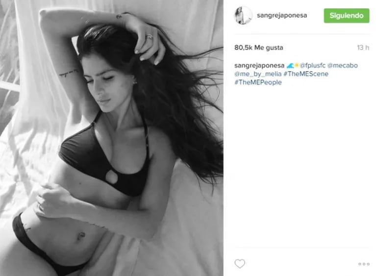 Furor en Instagram: mirá la foto playera de China Suárez en México... ¡que cosechó 100 mil 'me gusta' en 24 horas!