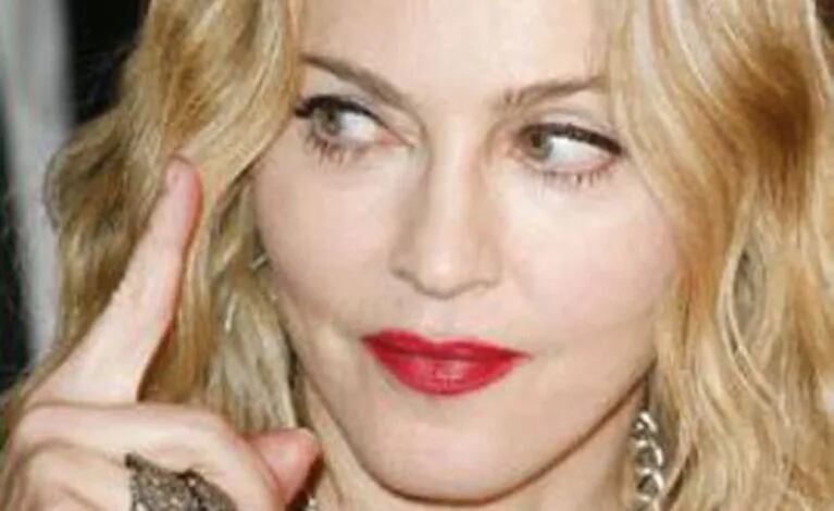 Madonna, enojada. (Foto: Web)