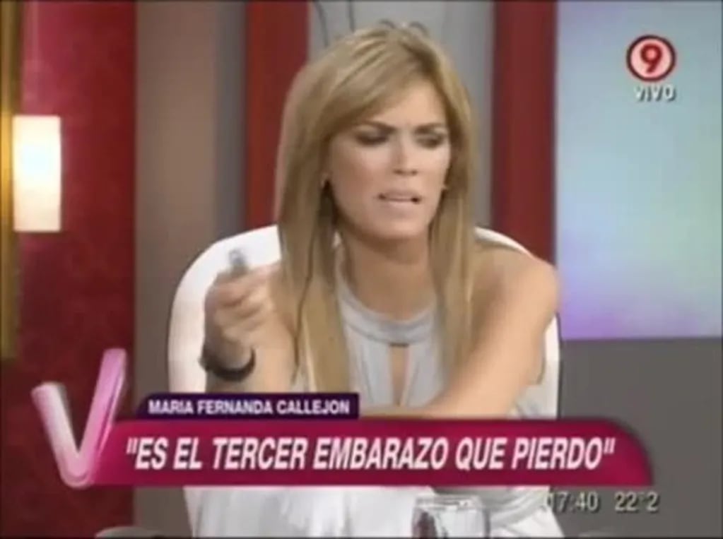 Al borde las lágrimas, María Fernanda Callejón le respondió a Ricardo Fort