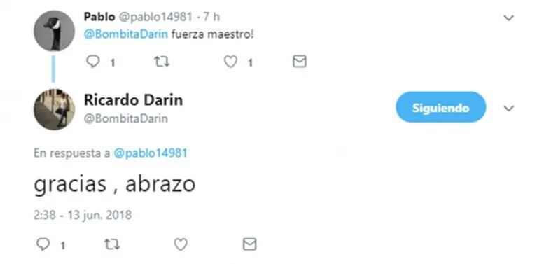Los fuertes "me gusta" de Ricardo Darín tras la acusación de Valeria Bertuccelli: "Qué fácil es tirar mierda"