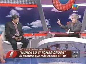 Lito Pintos: "Yo le compré la efedrina a Diego Maradona en el Mundial de Estados Unidos 1994"