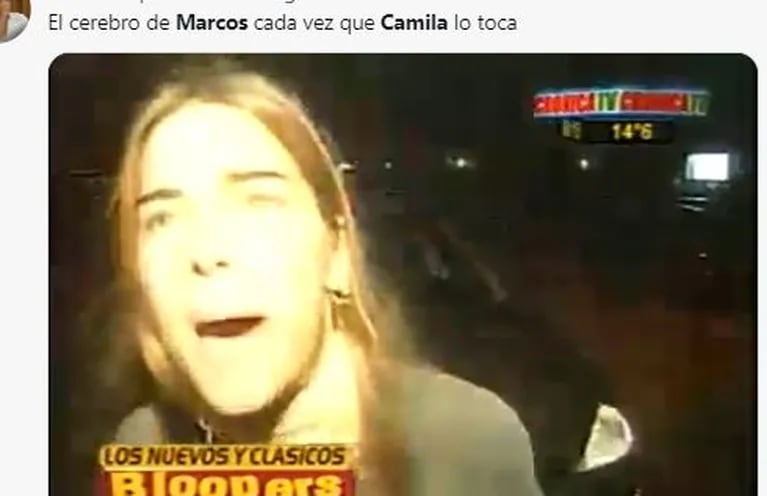 Marcos de Gran Hermano se hartó de que Camila lo persiga y se la sacó de encima con un empujón: el video
