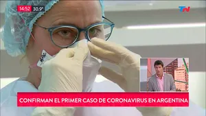 Coronavirus: se confirmó el primer caso en Argentina: el hombre está internado en la clínica Suizo Argentina