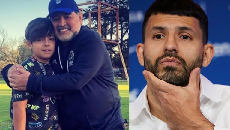 Kun Agüero contó cómo la muerte de Diego Maradona afectó a su hijo Benjamín.