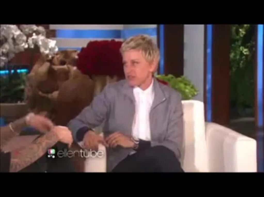 Justin Bieber víctima de una broma de Ellen DeGeneres: ¡mirá su susto!