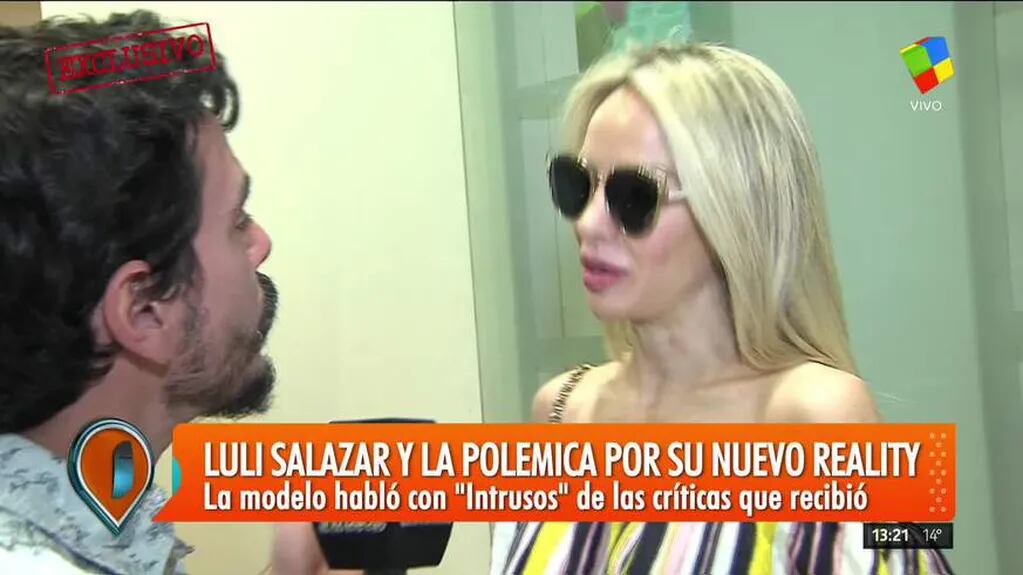 Luciana Salazar se defendió de las críticas