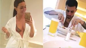 La escapadita romántica de Matías Defederico y su novia en un lujoso hotel (Fotos: Capturas de Instagram Stories)