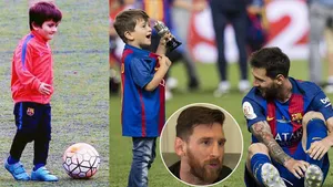 Lionel Messi habló de la pasión por el fútbol de su hijo Thiago