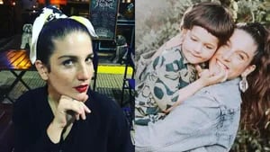 Furiosa reacción de Juana Repetto con un seguidora que la tildó de "demente" por mostrar una foto amantando a su hijo mayor (Fotos: Instagram)