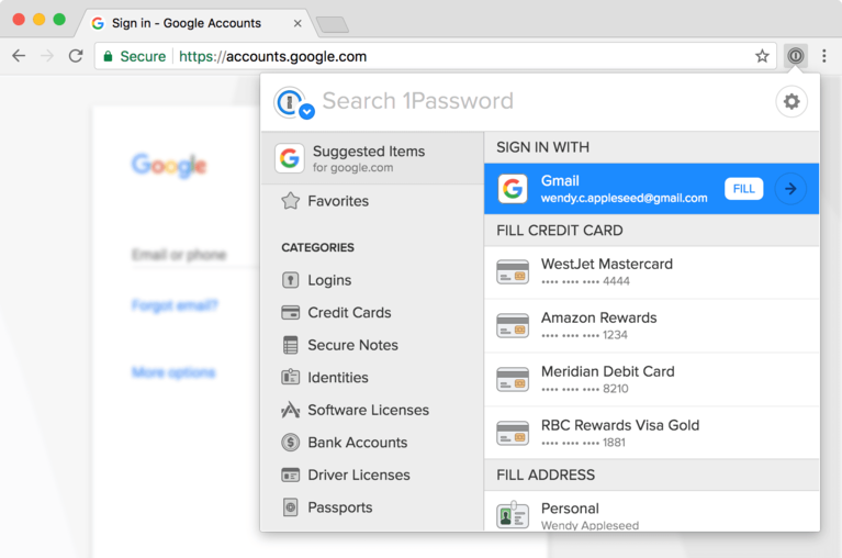 1Password te alertará si tu contraseña se ha filtrado