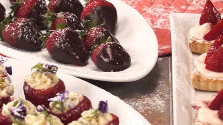3 opciones dulces con frutillas: recetas fáciles 