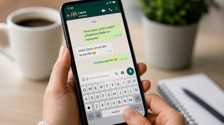 5 claves de una experta en protocolo para mandar mensajes de WhatsApp: “La educación digital habla por usted”- Foto: IA