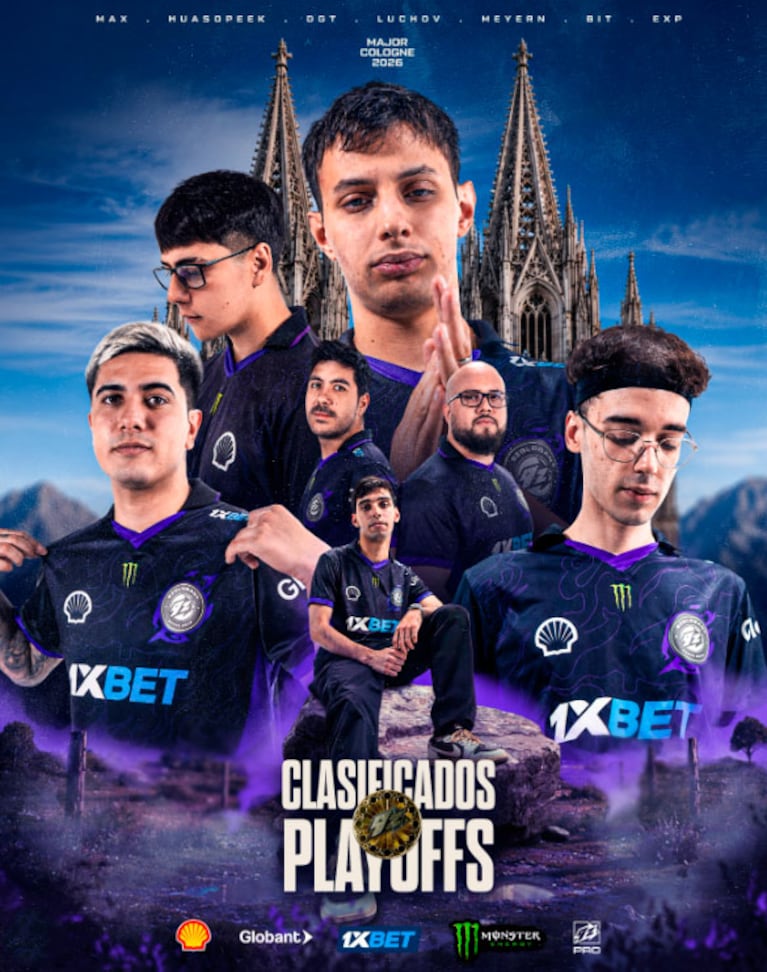 9z Globant clasificó a los Playoffs del IEM Cologne 2026 (foto de prensa)