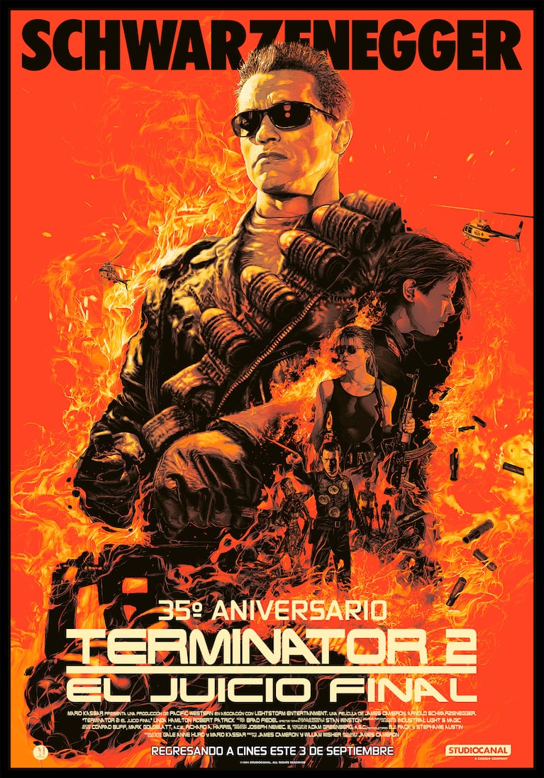A 35 años de su estreno, “Terminator 2: El juicio final” vuelve a la pantalla grande (Foto: Prensa).