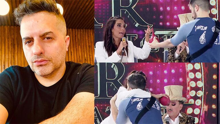 A Ángel no le gustó el regalo que Martín le hizo a Laura.