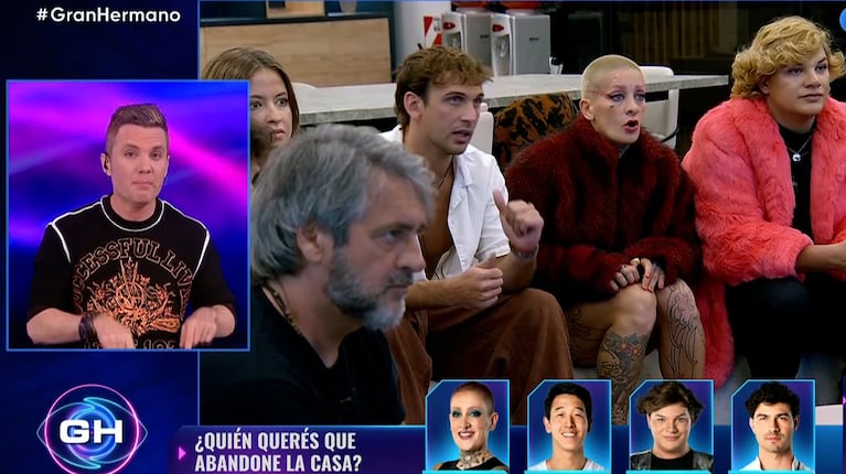A Furia la indignó una polémica actitud de Martín Ku y lo expuso en plena gala de Gran Hermano