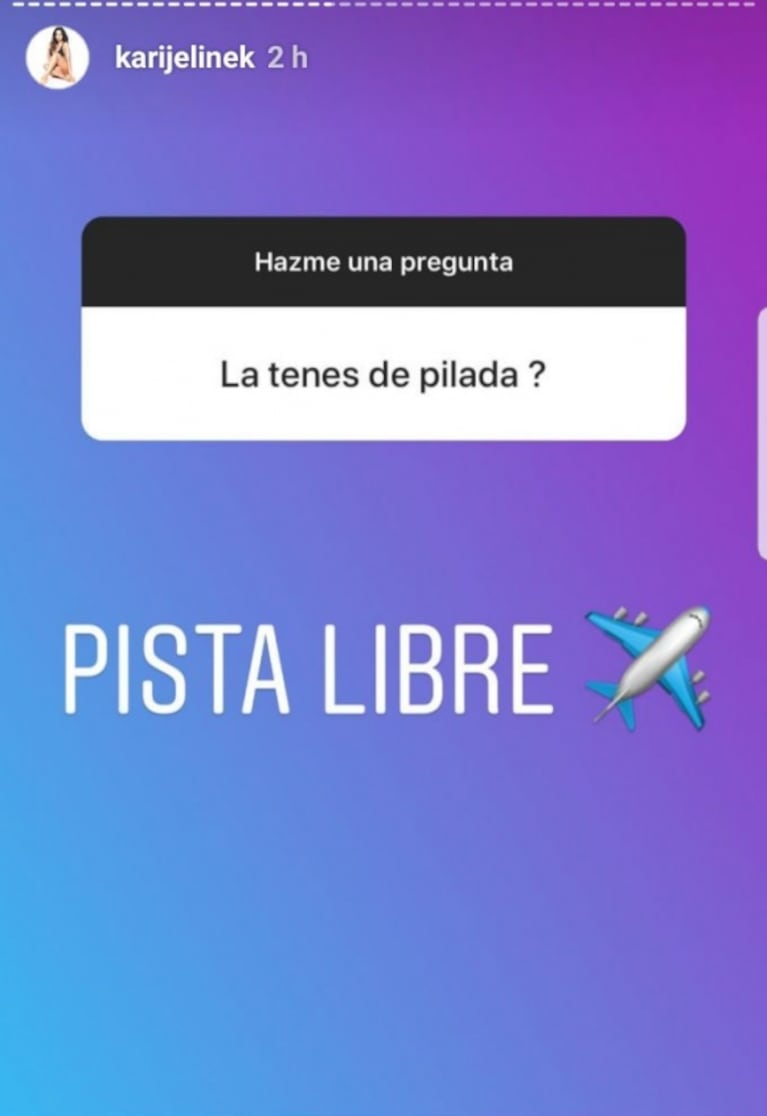 A Karina Jelinek le hicieron la pregunta más zafada ¡y sorprendió con la respuesta!: "Las dos si te alcanza"