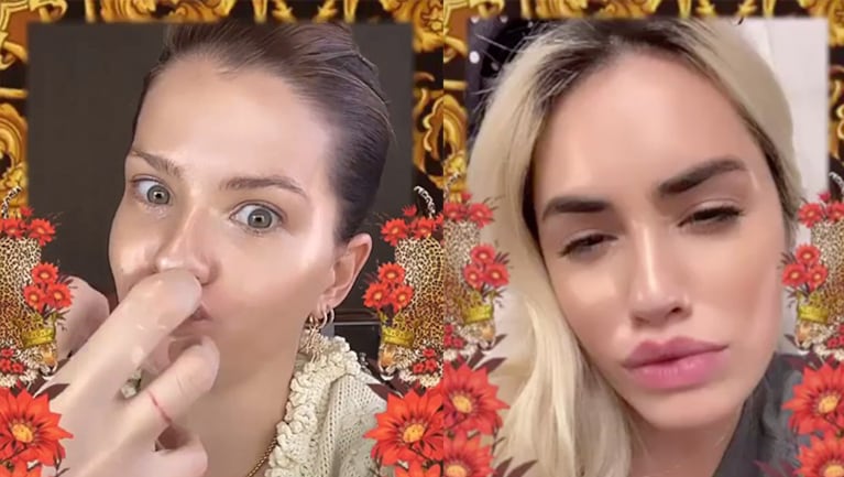 A Lali le encantó el filtro que lanzó su amiga.