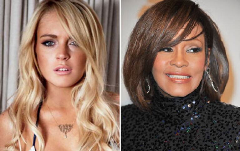 A Lindsay Lohan la obligaron a preparar el cadáver de Whitney Houston. (Foto: Web)