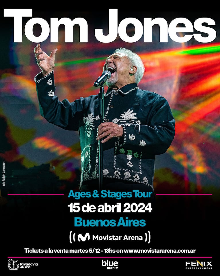 A los 83 años, Tom Jones se presenta en Argentina: cuándo y cómo comprar las entradas