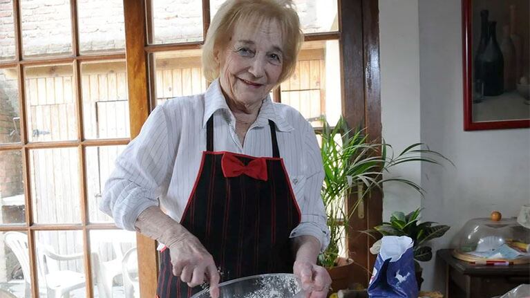 A los 94 años, murió Blanca Cotta, reconocida cocinera argentina