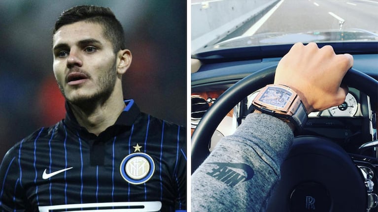 A Mauro Icardi le robaron el reloj de 46 mil euros. (Foto: Instagram)