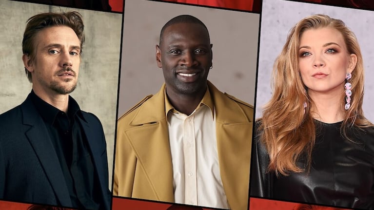 A Omar Sy lo acompañan Boyd Holbrook y Natalie Dormer.