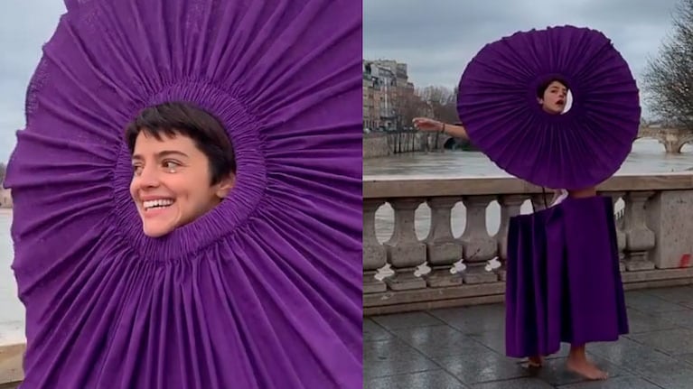 A pura dignidad: la atrevida (y desabrigada) sesión de fotos de Calu Rivero en Paris