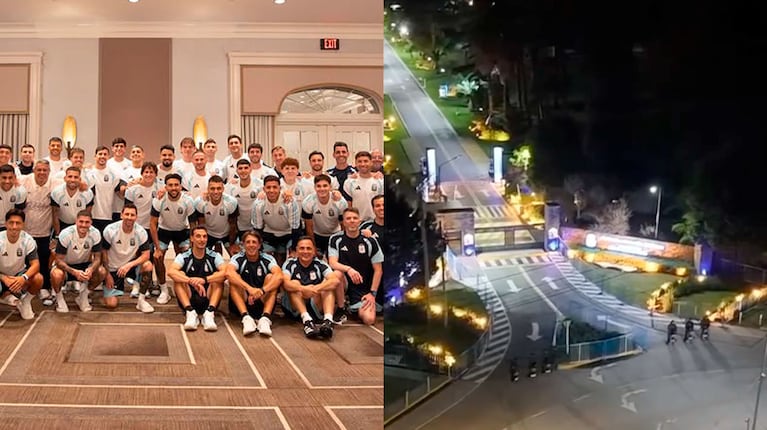 A qué hora llega la Selección Argentina a Ezeiza (Foto de Instagram @leomessi y eltrece)